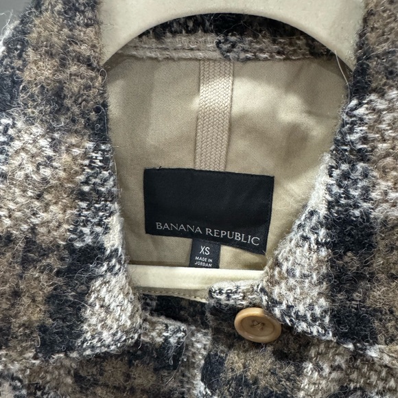 Plaid Button-Up Jacket - Picture 2 of 4